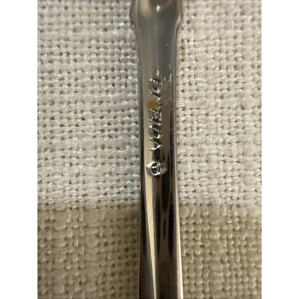 Oneida Golden Juilliard Cube Heirloom Stainless Flatware Gold Tip Salad Fork